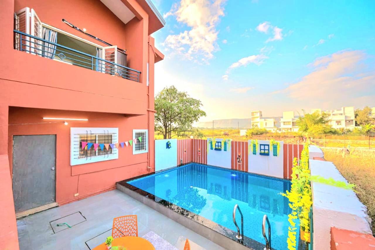 Ll Empyrean Stay Ll Airawat Villa Ll 2Bhk Ll Ac Ll Private Pool Ll Wifi Ll Lonavala Exterior photo
